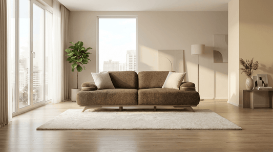 Strada Mekanizmalı Üçlü Koltuk Kahverengi