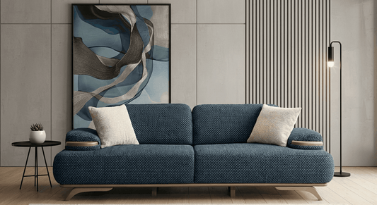 Strada Mekanizmalı Üçlü Koltuk Mavi