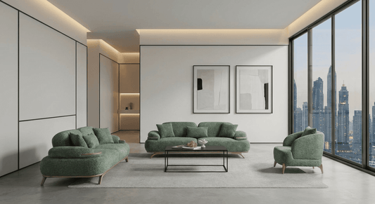 Strada Koltuk Takımı Açık Yeşil (3+1)