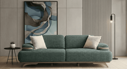 Strada Mekanizmalı Üçlü Koltuk Açık Yeşil